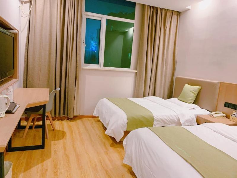 Greentree Inn Cixi Suntang North Road Hotel Hejiao Dış mekan fotoğraf
