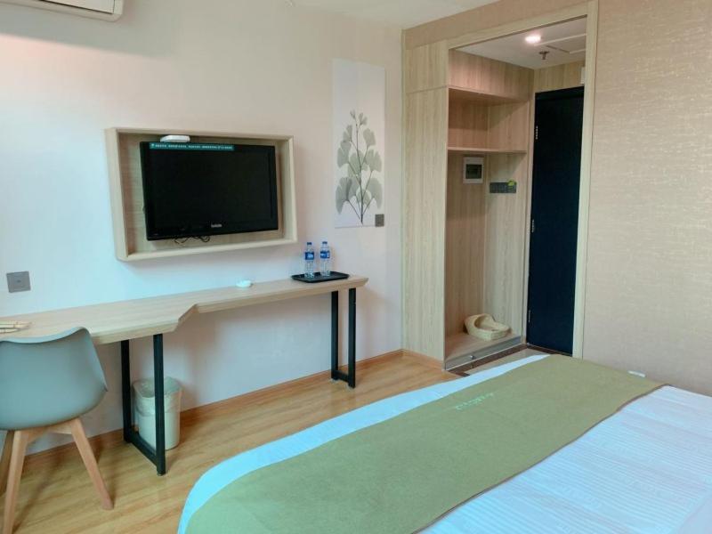 Greentree Inn Cixi Suntang North Road Hotel Hejiao Dış mekan fotoğraf